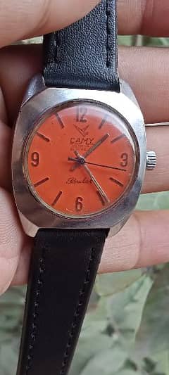 Antique Camy Swiss Made Vintage Geneva watch Rolex seiko 5 citizen