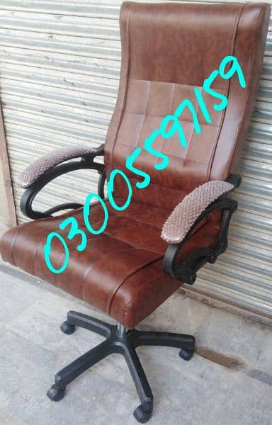 Office table leather top 4,5ft furniture sofa chair desk study meeting 10