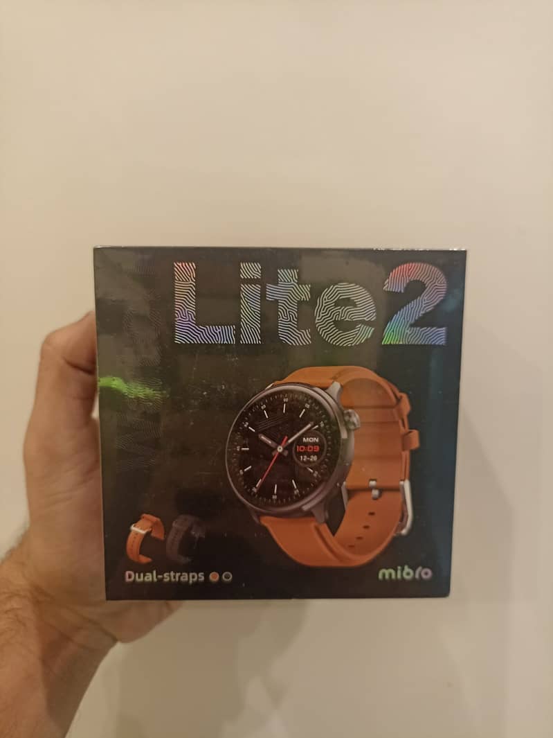 Mibro lite 2 with Bluetooth Calling & Dual Strap 0