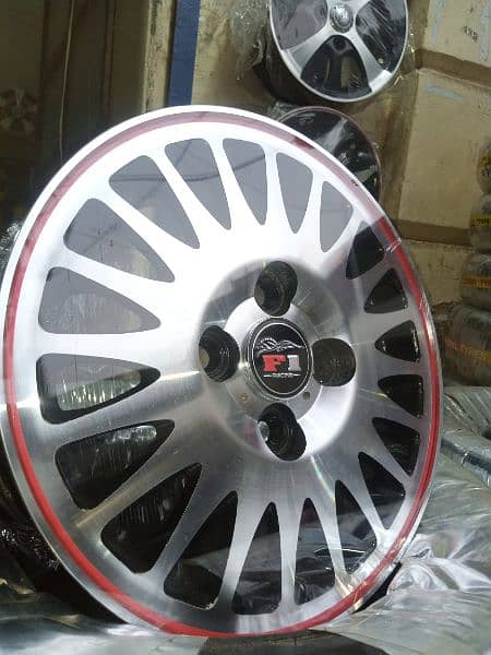 JAPANI ALLOY RIMS FOR SUZUKI ALTO VXR , VXL AND HIJET 9