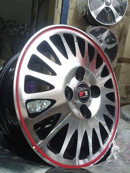 JAPANI ALLOY RIMS FOR SUZUKI ALTO VXR , VXL AND HIJET 11