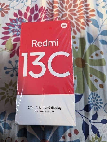 Xiaomi redmi 13C Box pack 1