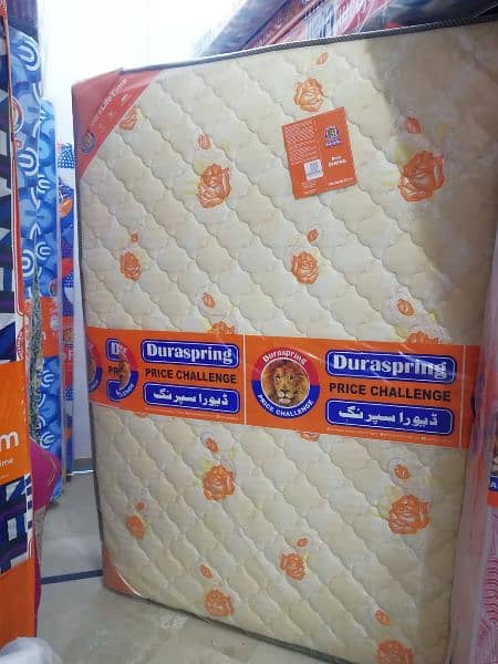 Durafoam double bed spring mattress Dura Foam master molty foam king 6