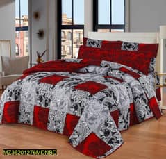 7 Pcs double Bed Digital Comforter Set