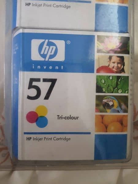 hp 57 cartridge coloured 0