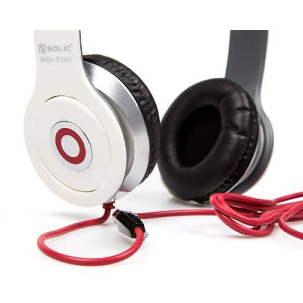 Stereo Headphones With Clear Sound And Microphone Ideal For Mobile 0