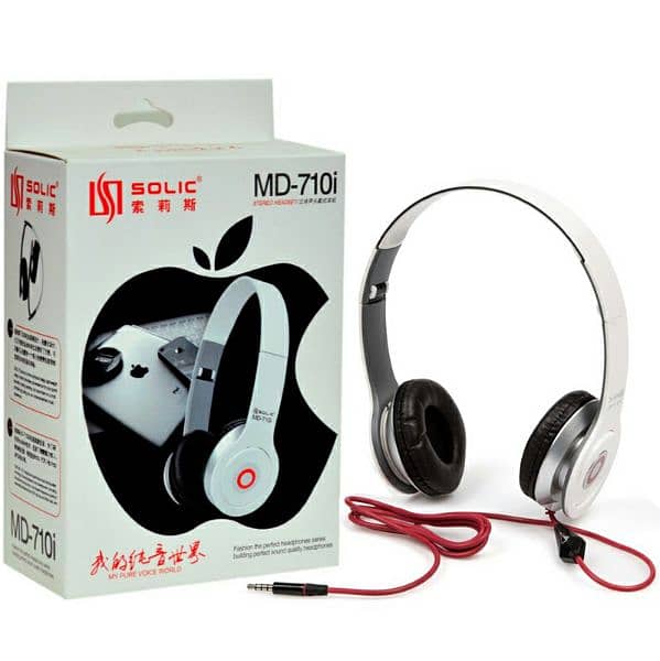 Stereo Headphones With Clear Sound And Microphone Ideal For Mobile 2