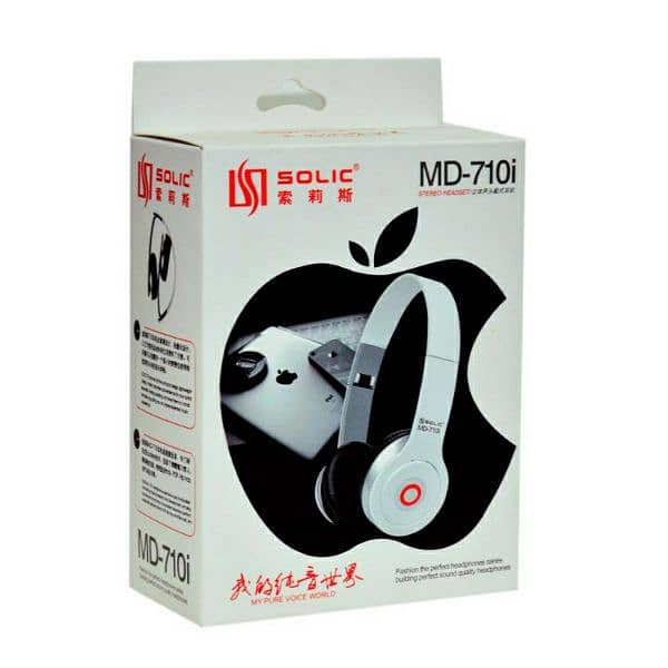Stereo Headphones With Clear Sound And Microphone Ideal For Mobile 3