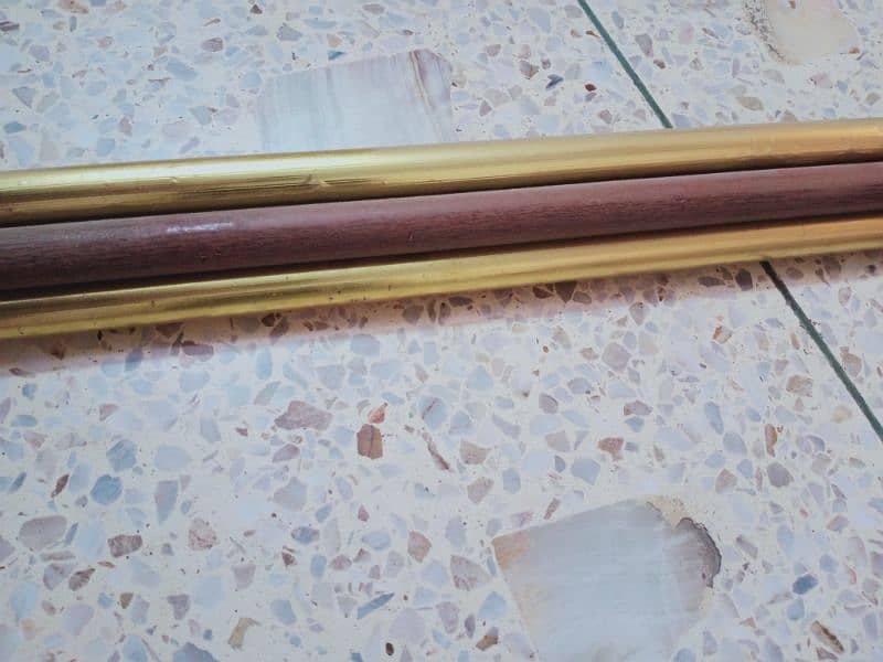 5 large curtain rods available for urgent sale 1