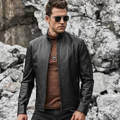 Premium Original Leather Jacket for men | BEST Black Fashion Coat 0