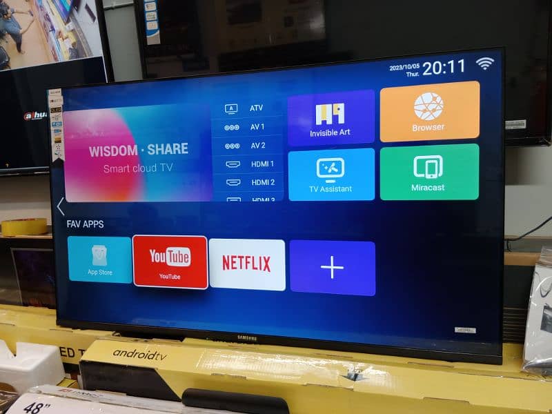 55" INCH Android led Tv UHD 4k Model 2024 (32" 42" 48" 65" 75" 86") 14