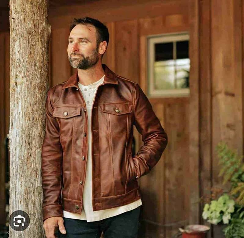 New Trending Men Leather jacket | Best Pure cow Orginal Leather Jacket 0