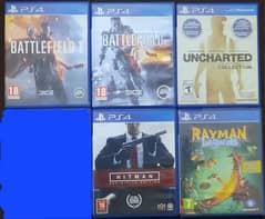 PS4 Games Disks 10/10 [all titles different prices]