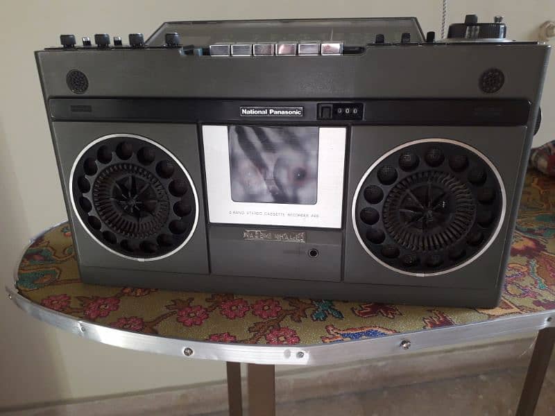 National Panasonic 4 band stereo cassettes recorder 3
