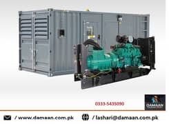 Diesel Generators for on rental in Islamabad Pakistan 20kva to 2000kva