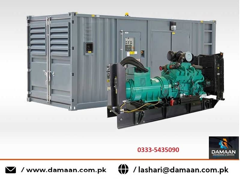 Diesel Generators for on rental in Islamabad Pakistan 20kva to 2000kva 0