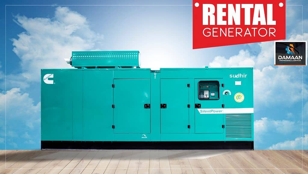 Diesel Generators for on rental in Islamabad Pakistan 20kva to 2000kva 2