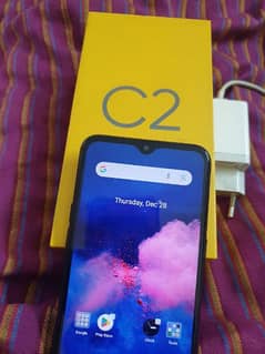 Realme c2 with box & original charger