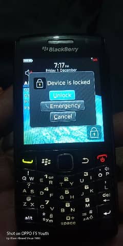Blackberry 9100 keypad