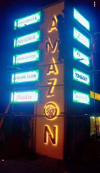 3d sign boards /Backlight Board/Neon Sign 13