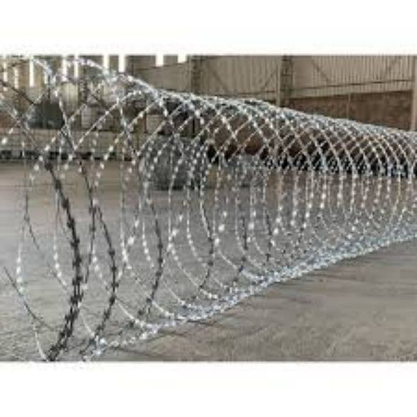 Razor wire & Chain Link Manufacturer- Best Electric Fence -Razor Blade 8