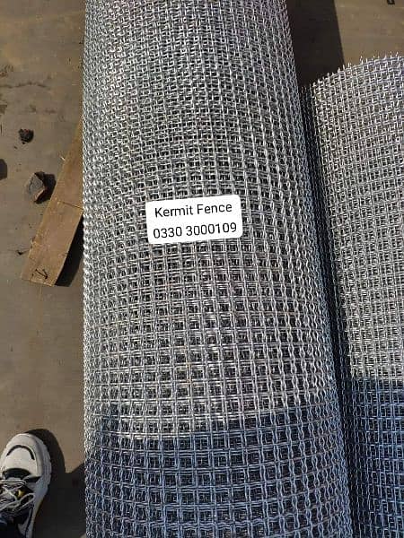 Chain link fence , Razor barbed security mesh wire hesco bag Gabion 7