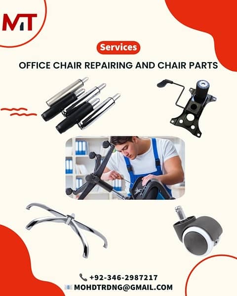 Office Chair Repairing / Chair repair / Chair Cleaning in Karachi 1