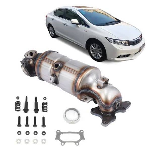 All Cars Catalytic Converters Available At Waseem Silencer 5