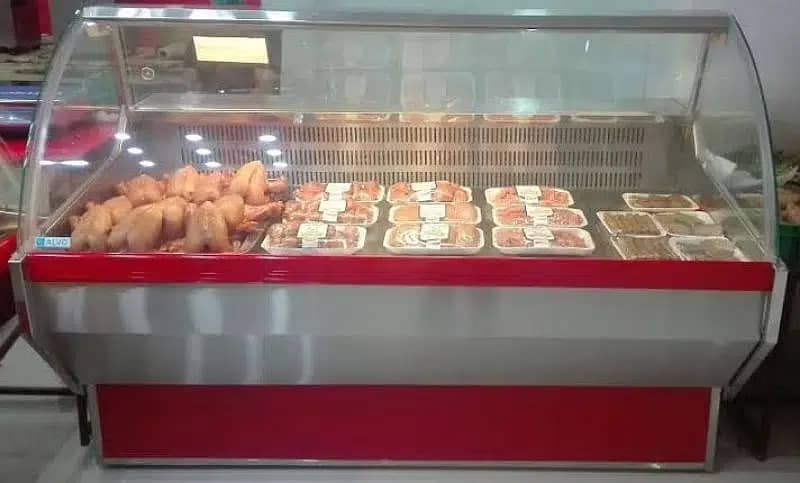 Latest Meat Chiller Display Counter Freezer /meat display counter 1