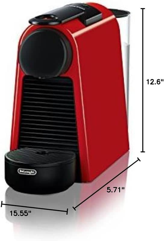 Coffee Maker Machine Nespresso Essenza Mini, (Red Colour) 3