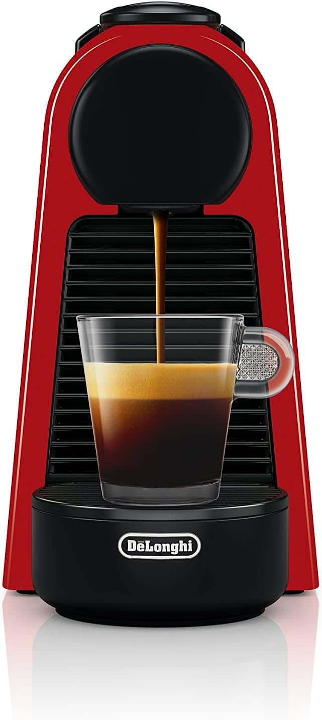Coffee Maker Machine Nespresso Essenza Mini, (Red Colour) 7