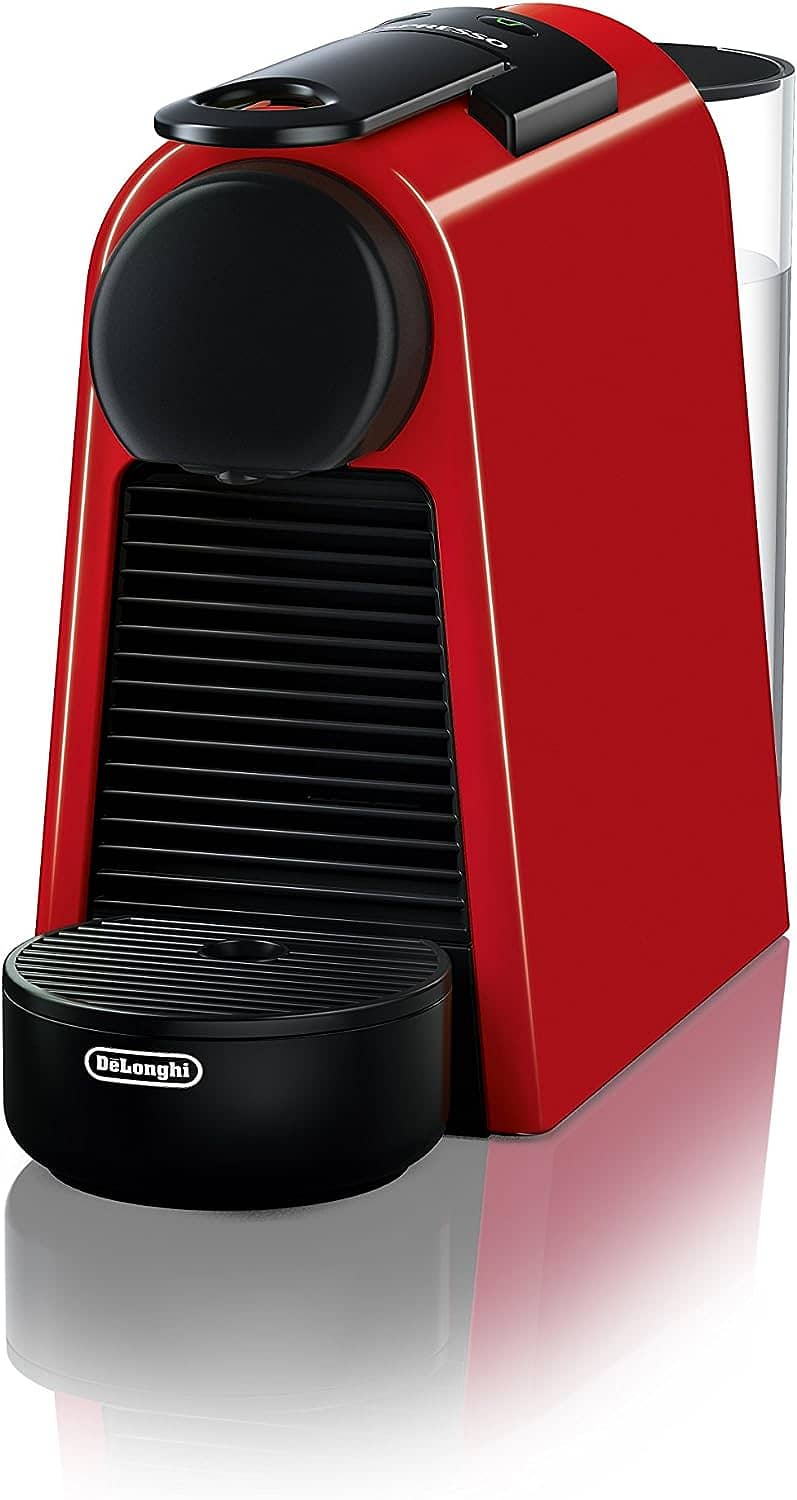 Coffee Maker Machine Nespresso Essenza Mini, (Red Colour) 8