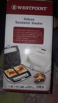 Sandwich Toaster westpoint 6675 New 0
