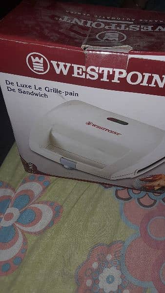 Sandwich Toaster westpoint 6675 New 1