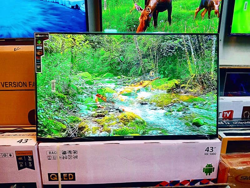 Bezeless 48" inch Fully Android Led Tv New Arrival 2024 55" 65" 75" 85 5