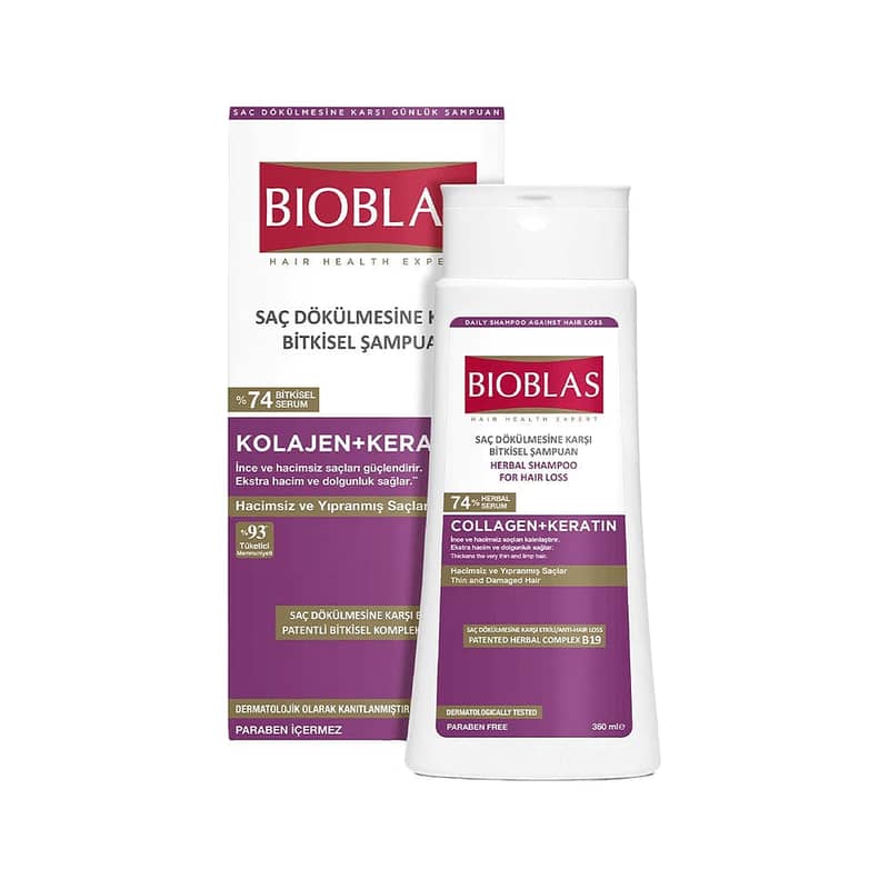 bioblas shampoo hair care fall growth Medicated Herbal anti dandruff 2