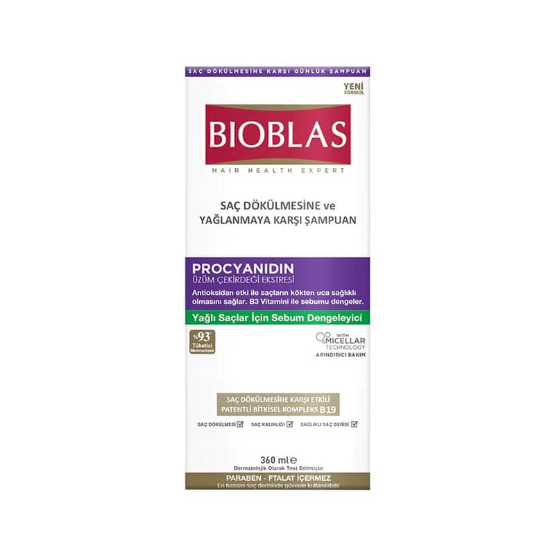 bioblas shampoo hair care fall growth Medicated Herbal anti dandruff 5
