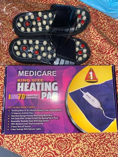 Foot Massager, cervical spine massager ,heating pad, backbone massager 5