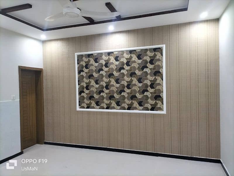 Wallpaper pvc panel wooden floor vinyl floor window blind 15