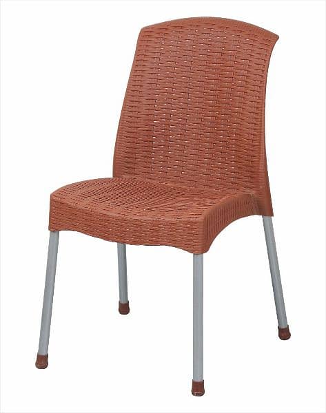 Pure plastic rattan chair 3