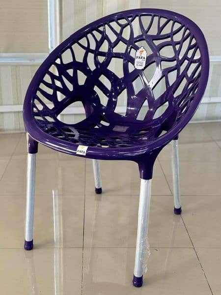 Pure plastic rattan chair 8