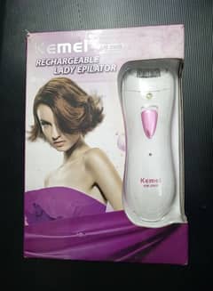 Kemei Rechargeable Electric Hair Removal Device 0