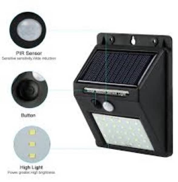 Sogo Solar Outdoor Motion Sensor Led 6