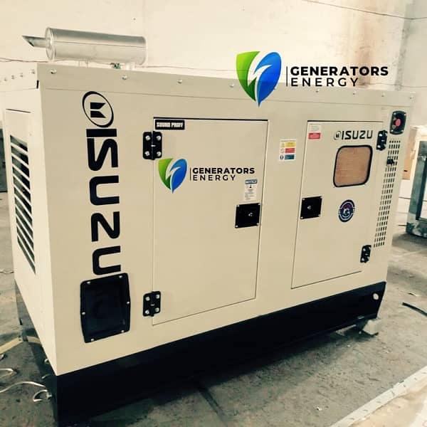 Generators 15kva to 100KVA ISUZU Generator with Canopy Branded 0