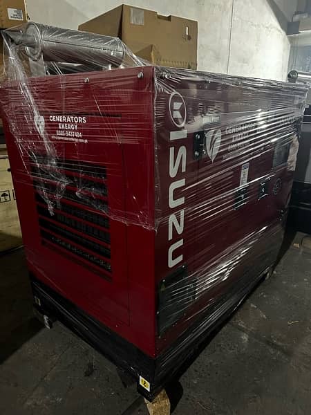 Generators 15kva to 100KVA ISUZU Generator with Canopy Branded 4