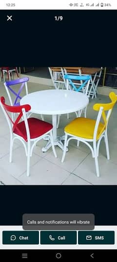 dining chair, coffee chair, restaurant chair, Cafe chair table
