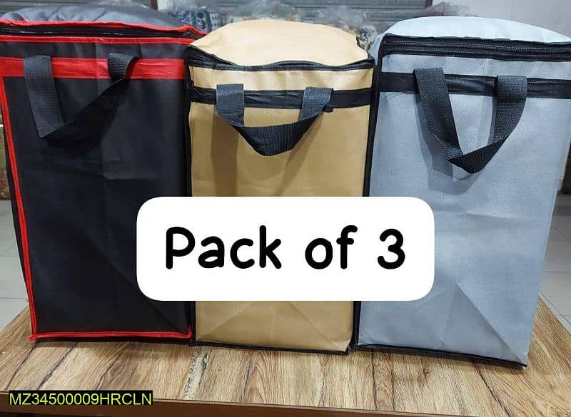 storage bag pack of 3 0