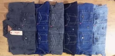 Men's Denim Jean Jacket Premium Brand Export Quality