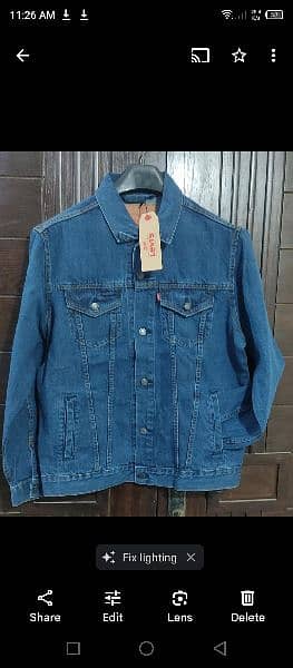 Men's Denim Jean Jacket Premium Brand Export Quality 2