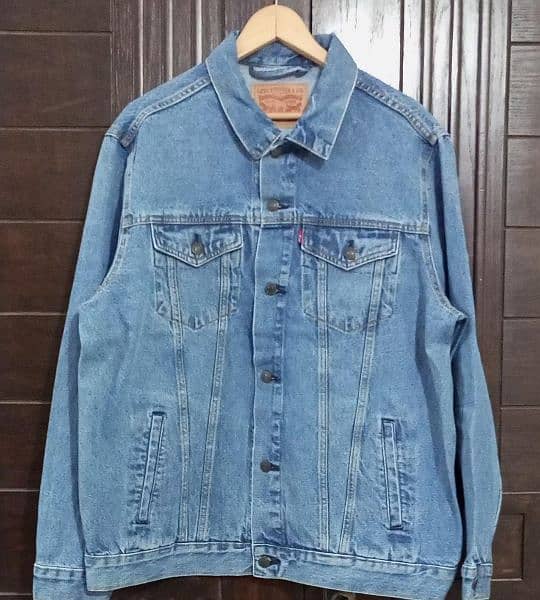 Men's Denim Jean Jacket Premium Brand Export Quality 8